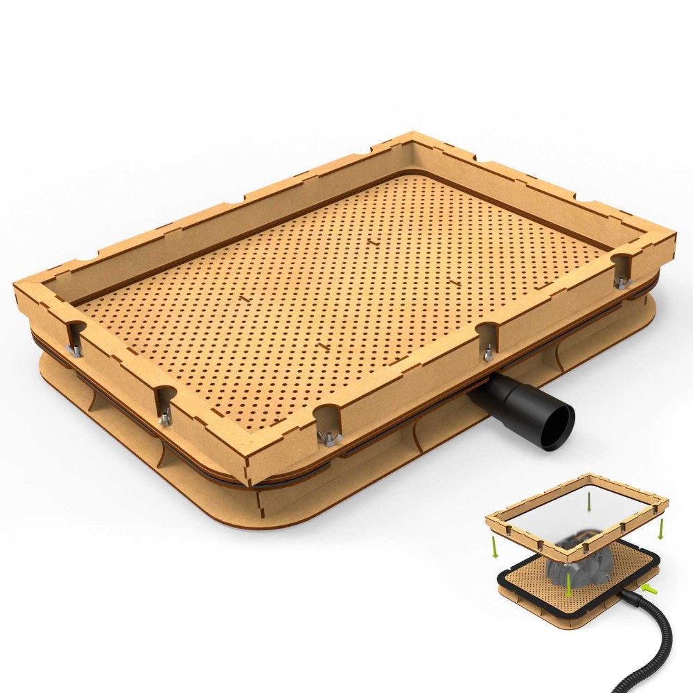 Nagy vákuumformázó gép Green Stuff World